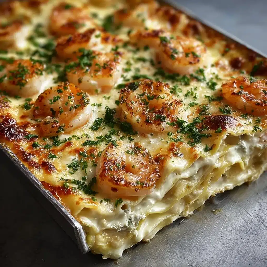 Creamy Shrimp Lasagna Recipe