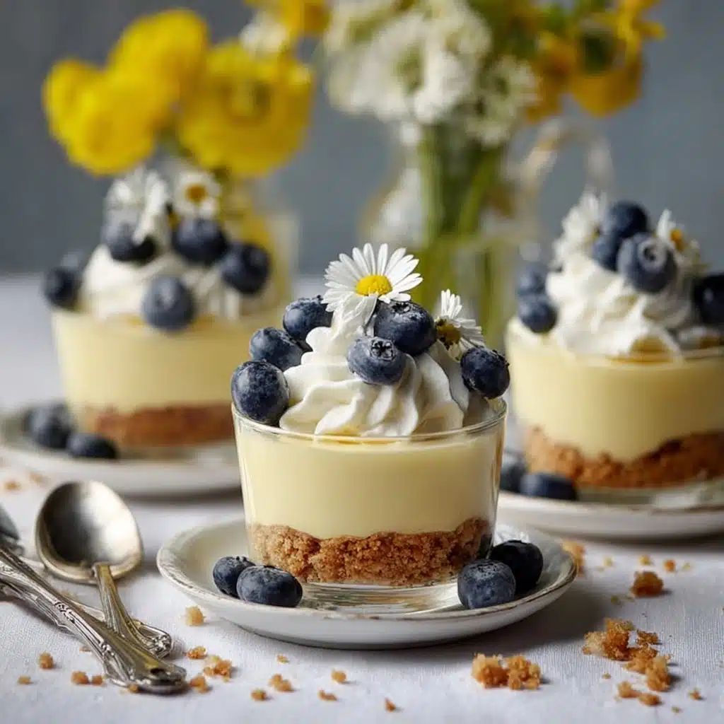 Blueberry Lemon Cheesecake Cups Recipe - Recipe Image