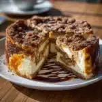 Decadent Swirled Cinnamon Roll Cheesecake Delight Recipe