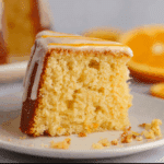 Eggless Orange Bundt Cake Recipe