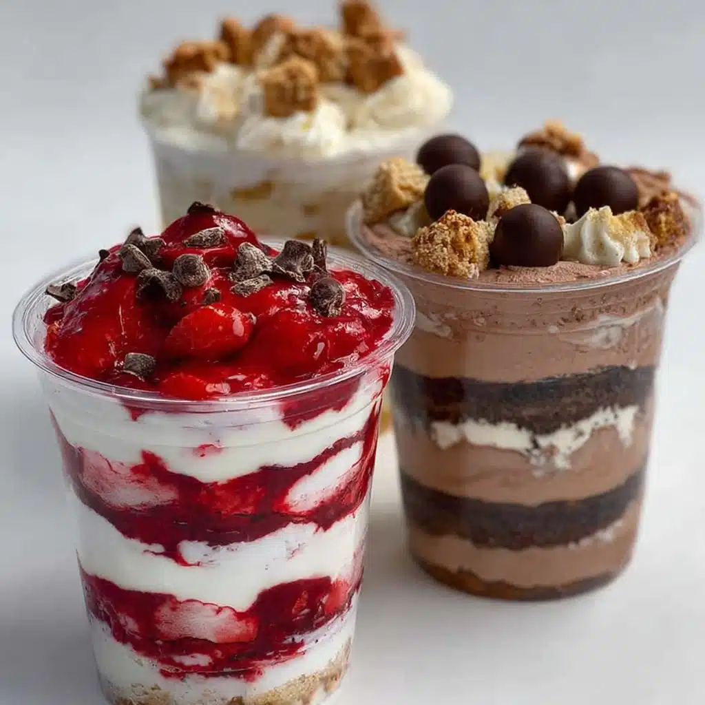 Red Velvet Cherry Parfait Recipe - Recipe Image