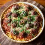 Baked Spaghetti and Meatballs Recipe