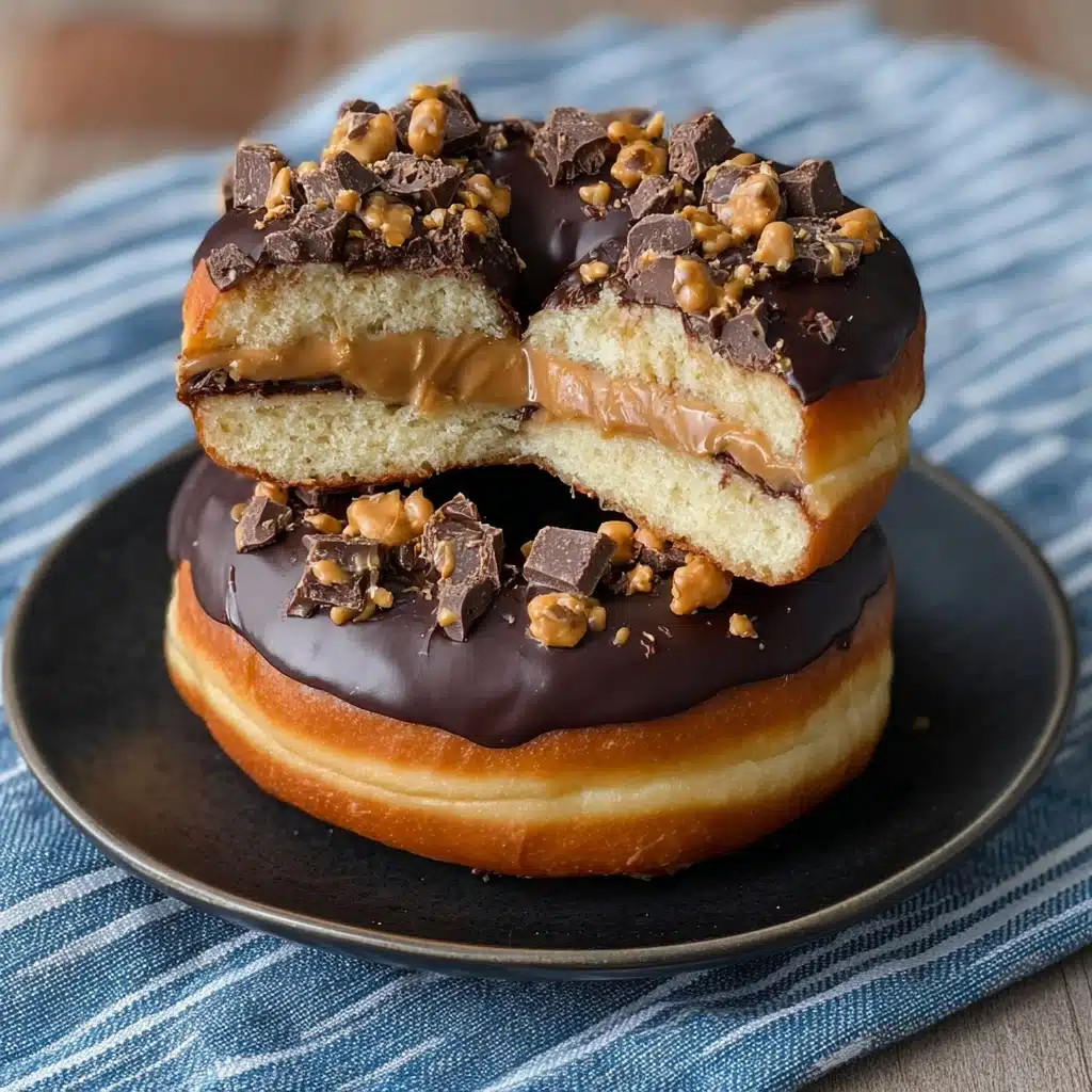 Peanut Butter Cheesecake Donut Recipe - Recipe Image
