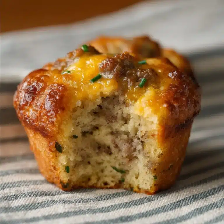 Easy Sausage Breakfast Muffins Recipe