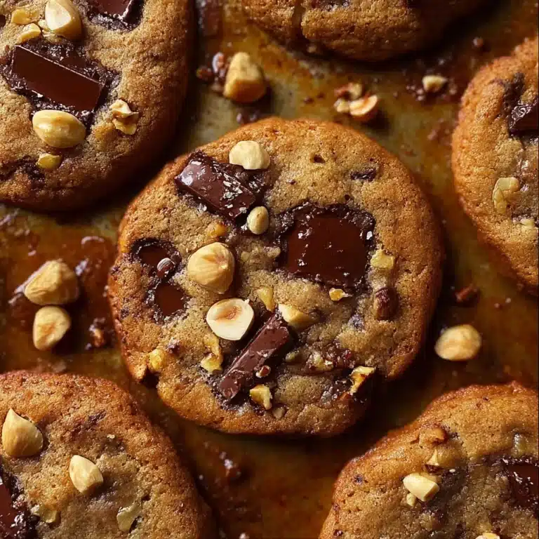 Chocolate Hazelnut and Honey Cookies Recipe