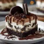 Creamy No-Bake Oreo Bliss with Chocolate & Vanilla Layers Recipe