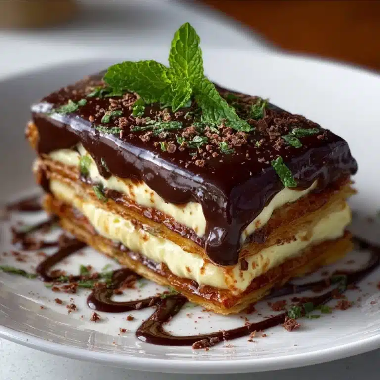 Decadent No-Bake Chocolate Eclair Delight Recipe