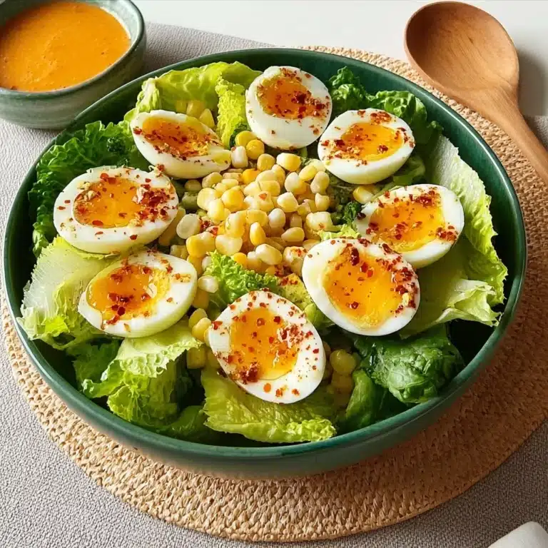 Golden Garden Egg & Corn Salad Recipe