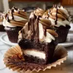 Chocolate Coffee Cream Cupcakes Recipe