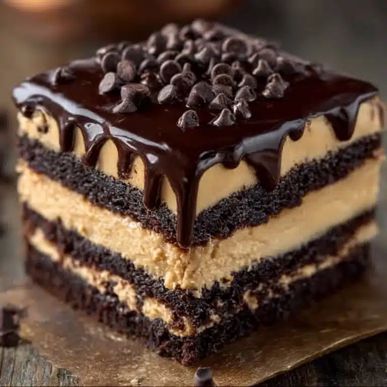 Chocolate Peanut Butter Cake Recipe