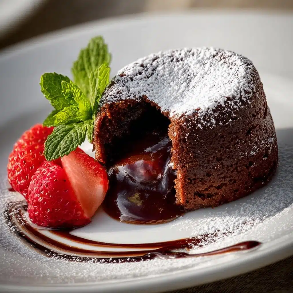 Molten Chocolate Indulgence with a Gooey Center Recipe