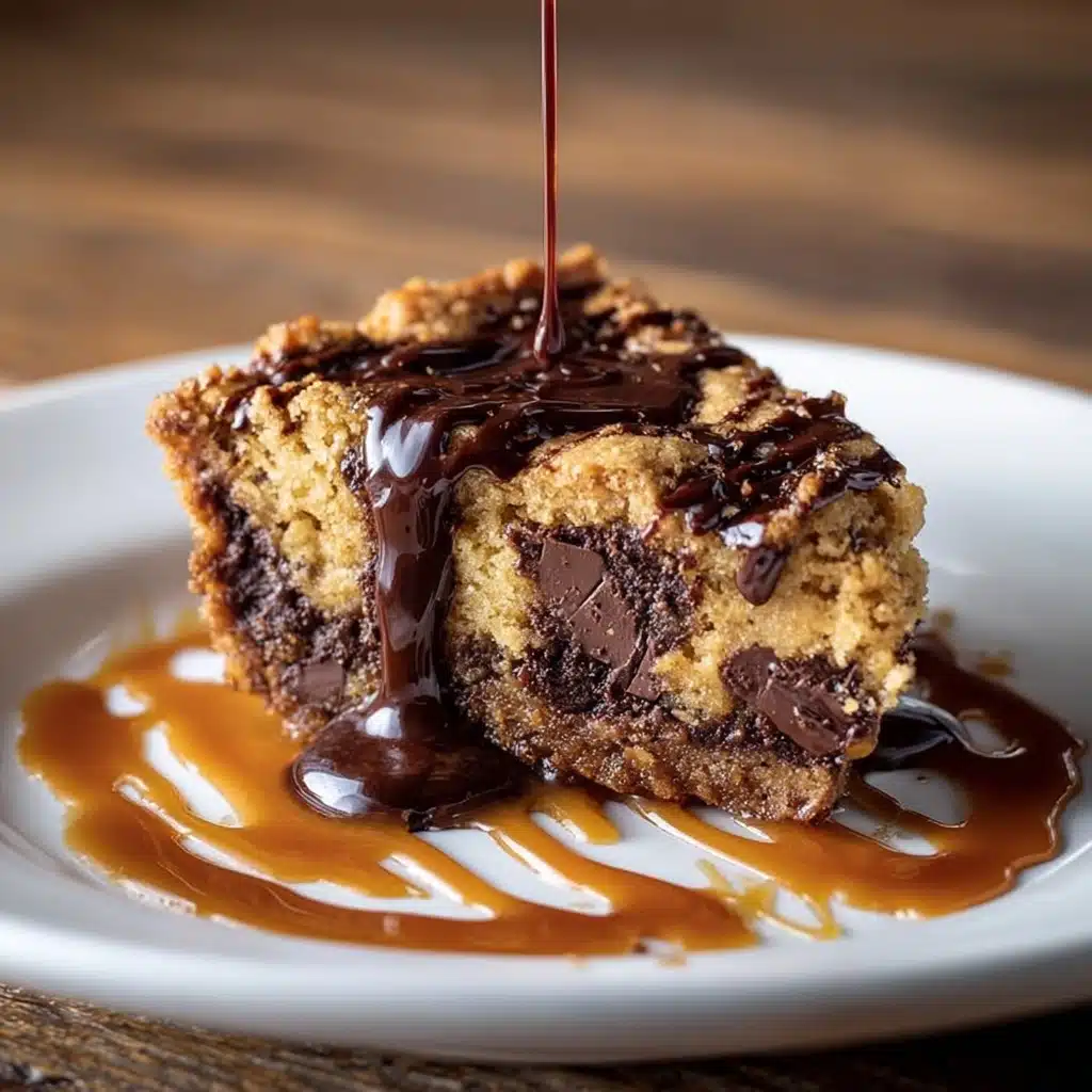 h Gooey Chocolate & Peanut Butter Layers Recipe - Recipe Image