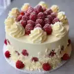 White Chocolate Raspberry Dream Cake Recipe