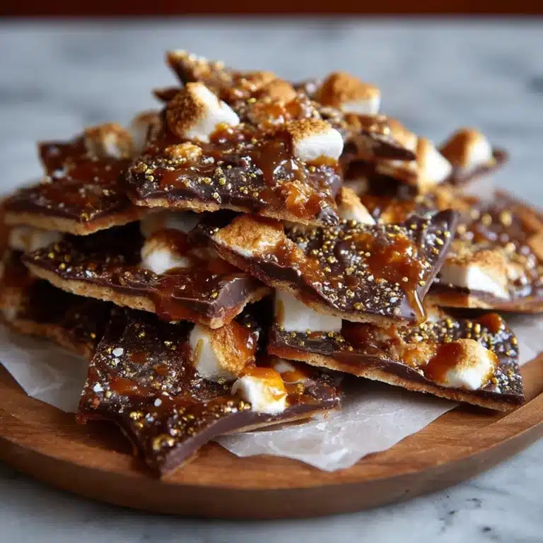 Quick & Gooey Microwave S’mores Bark – No Campfire Needed! Recipe