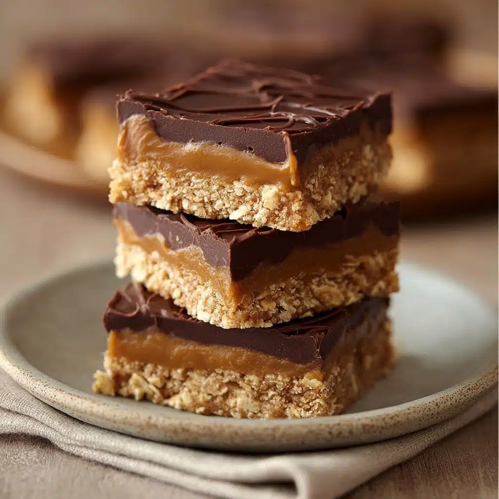 t Butter Oatmeal Bars with a Fudgy Layer Recipe