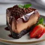 Decadent Triple Chocolate Cheesecake Delight Recipe