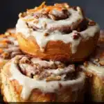 Carrot cake cinnamon rolls Recipe