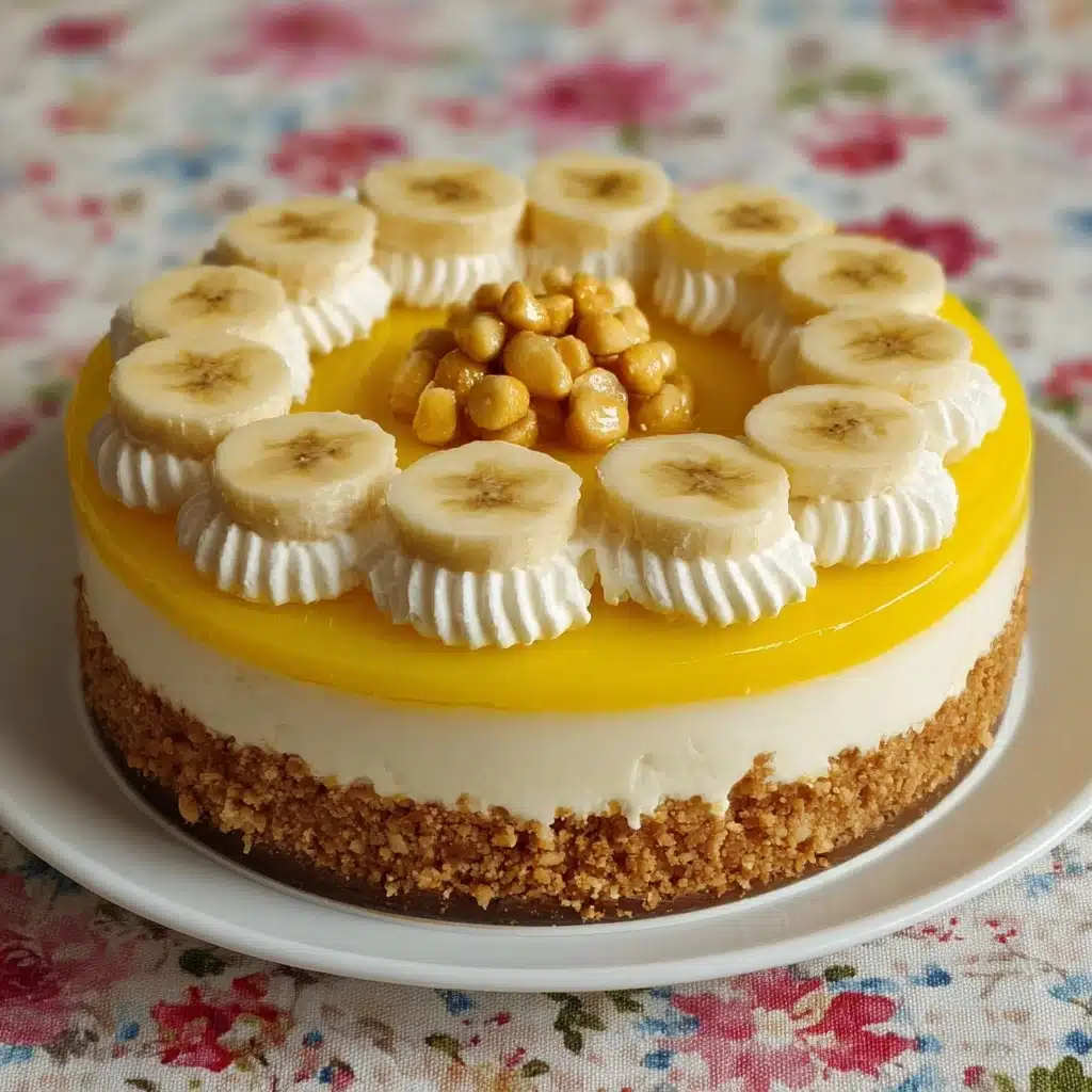 Banana Cream Cheesecake Recipe