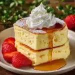 Fluffy Lemon Soufflé Pancakes Recipe