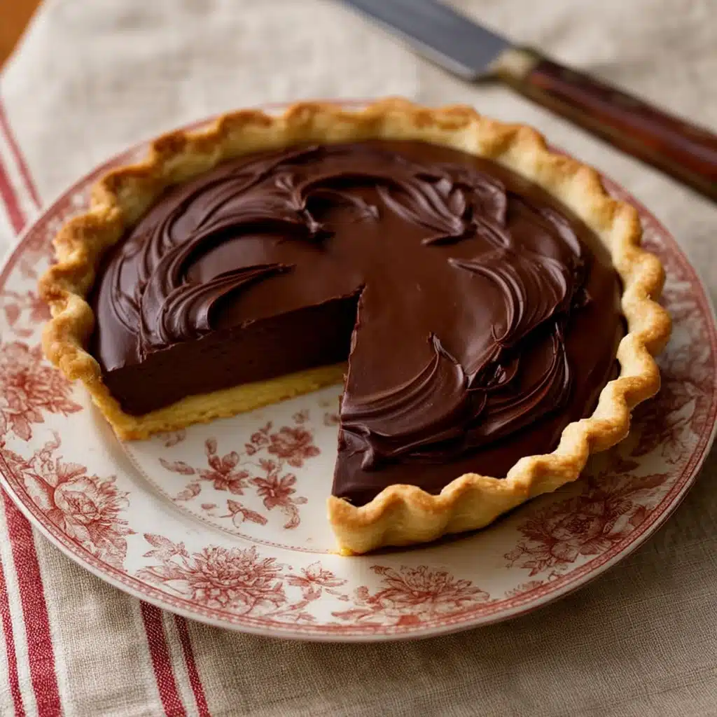 Old-Fashioned Chocolate Pie Recipe - Recipe Image