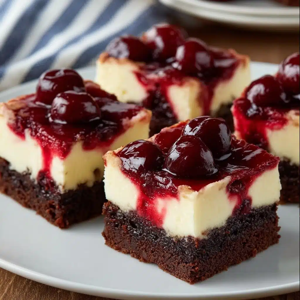 Cherry Cheesecake Brownie Recipe