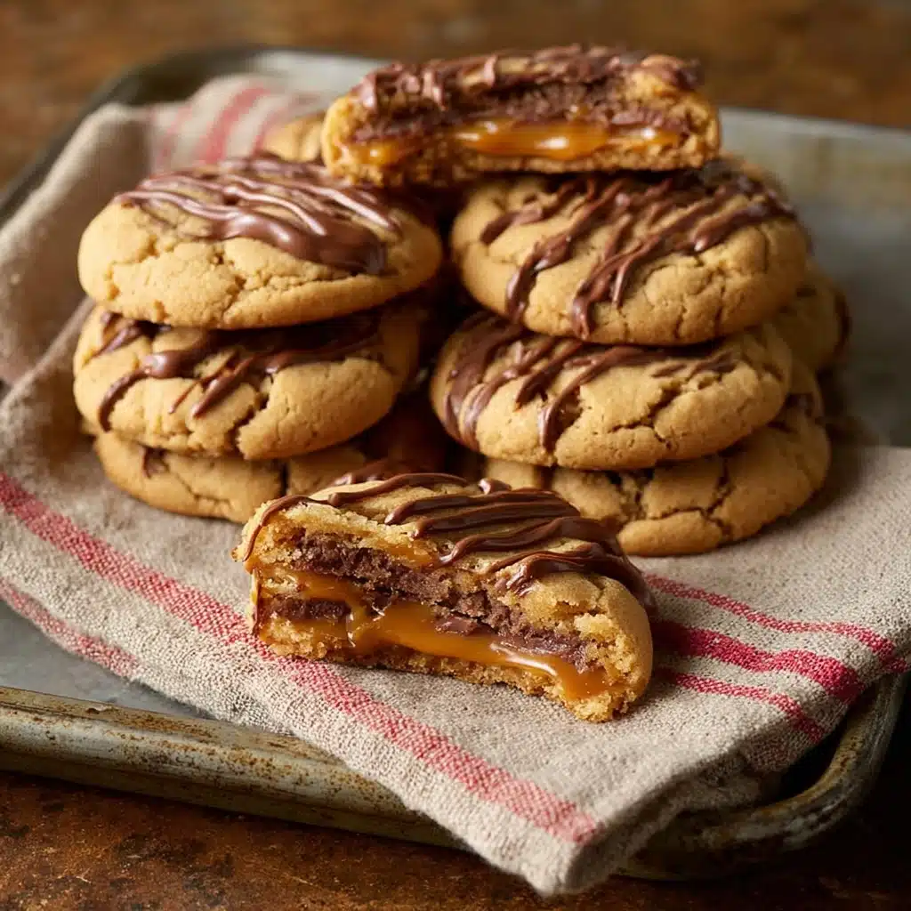 Snickers Peanut Butter Cookies Recipe