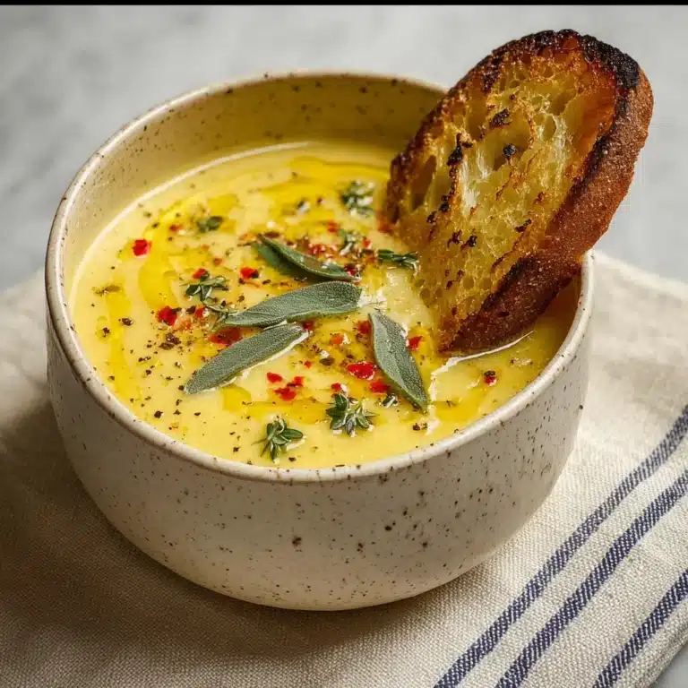 Savory French Garlic Soup Recipe