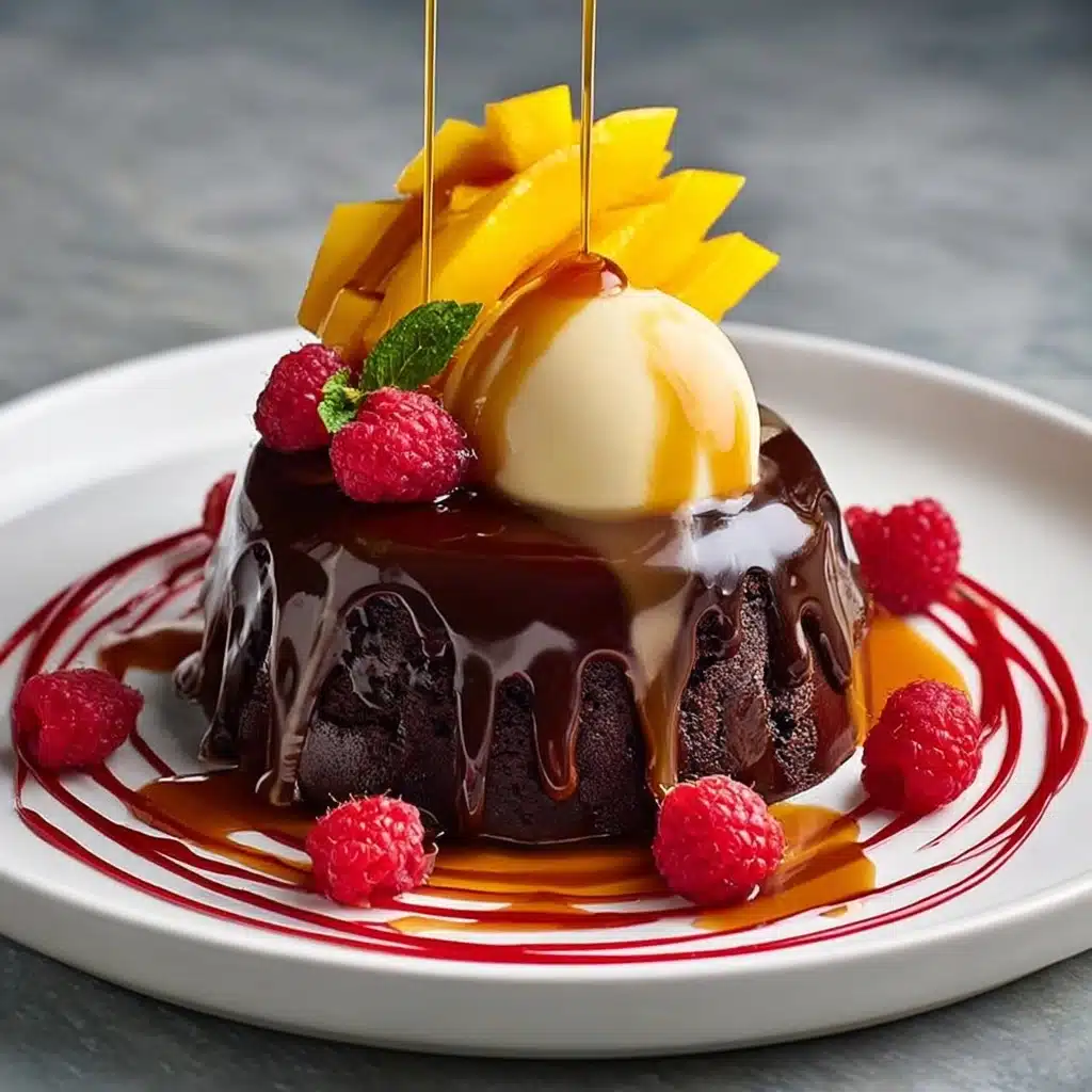 Raspberries & Vanilla Ice Cream Recipe - Recipe Image