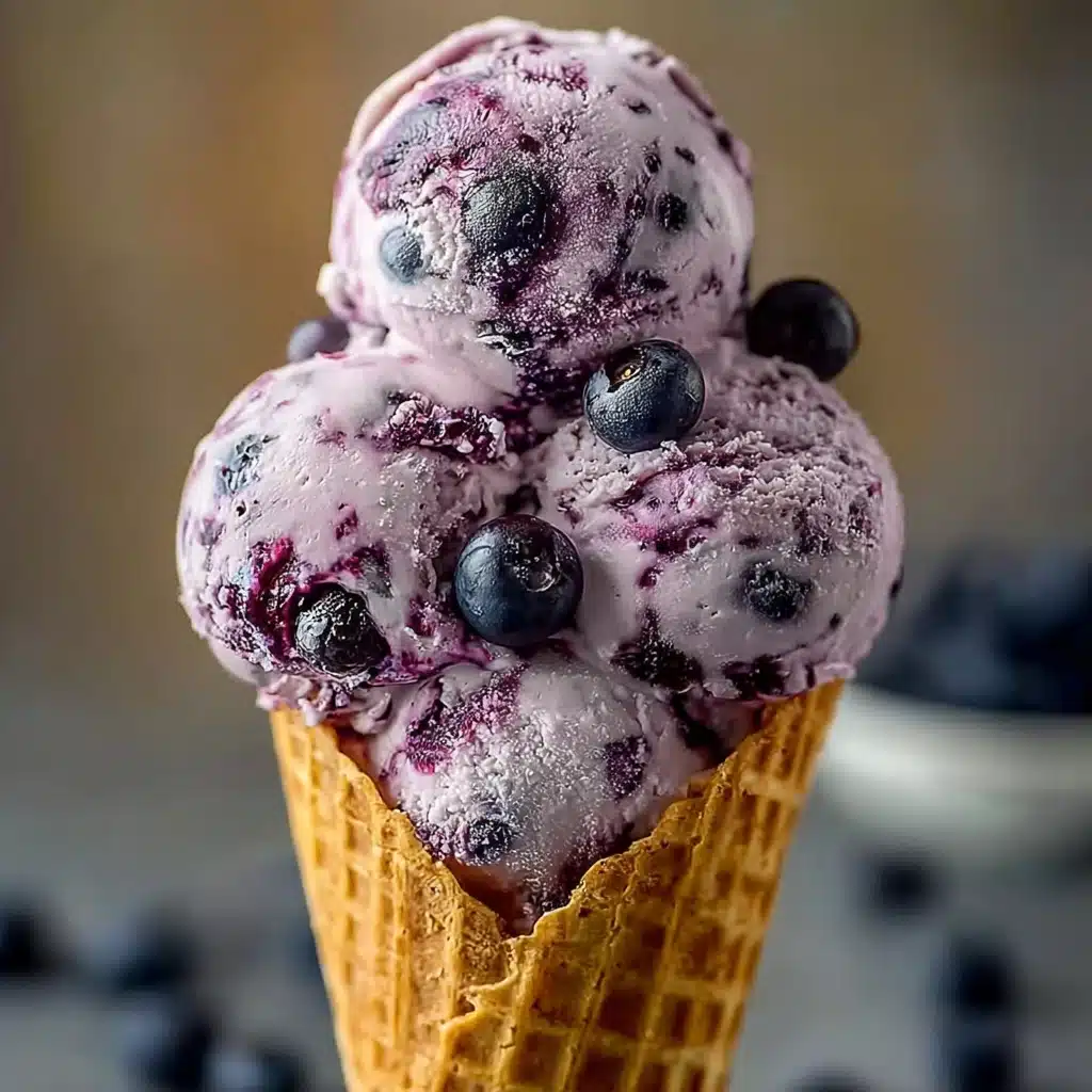 Blueberry Ice Cream Recipe