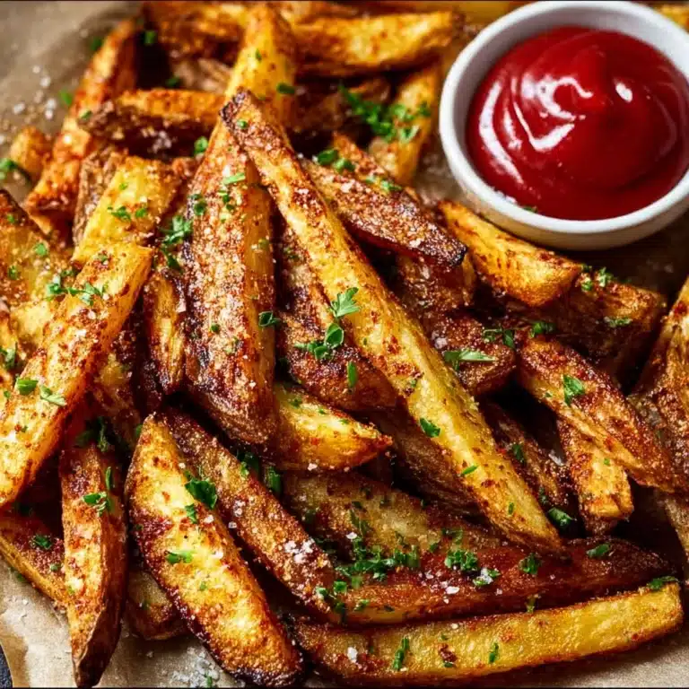 Crispy Seasoned Baked Fries Recipe
