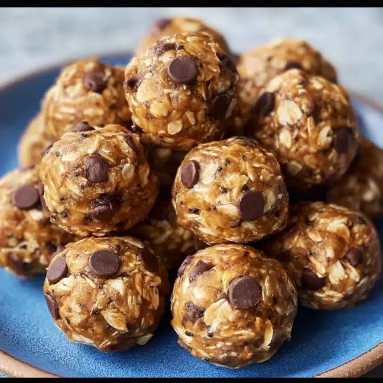 Easy No-Bake Peanut Butter Energy Balls Recipe