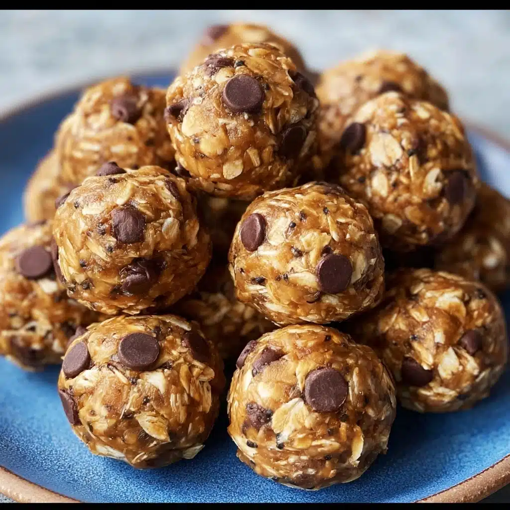 Easy No-Bake Peanut Butter Energy Balls Recipe - Recipe Image