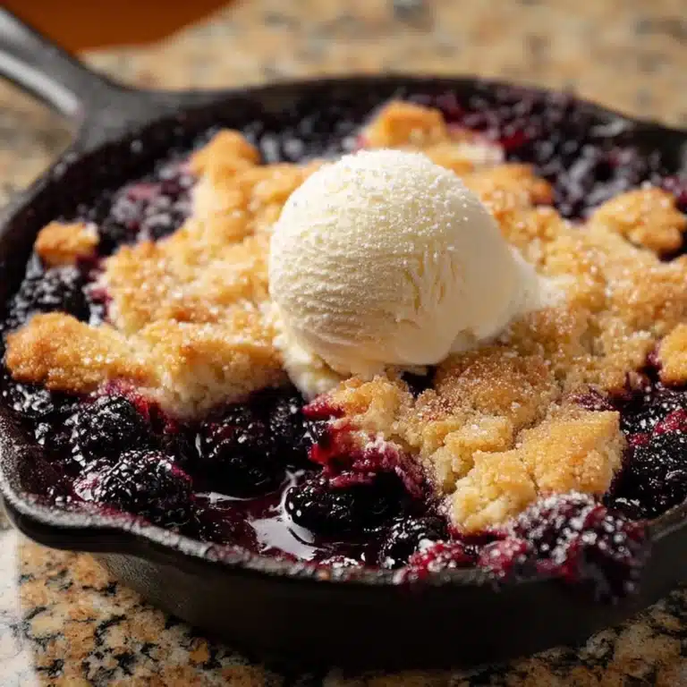 Juicy Blackberry Cobbler Delight Recipe