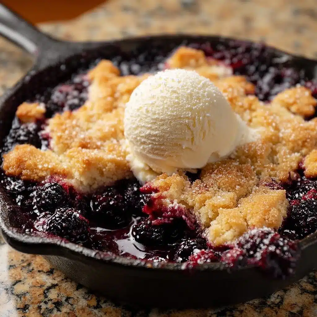 Juicy Blackberry Cobbler Delight Recipe