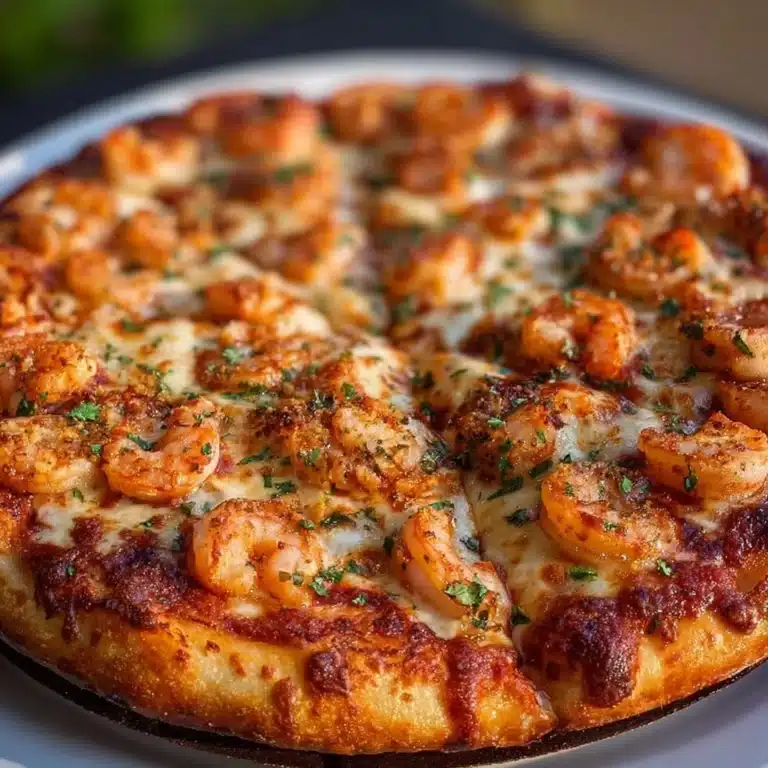 Homemade Crawfish Pizza Recipe