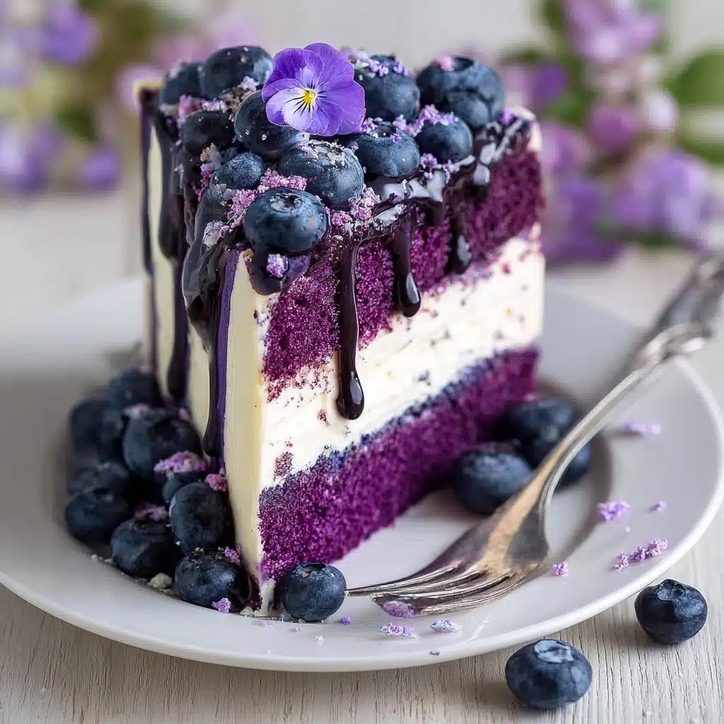 Blueberry Lavender Cake Recipe