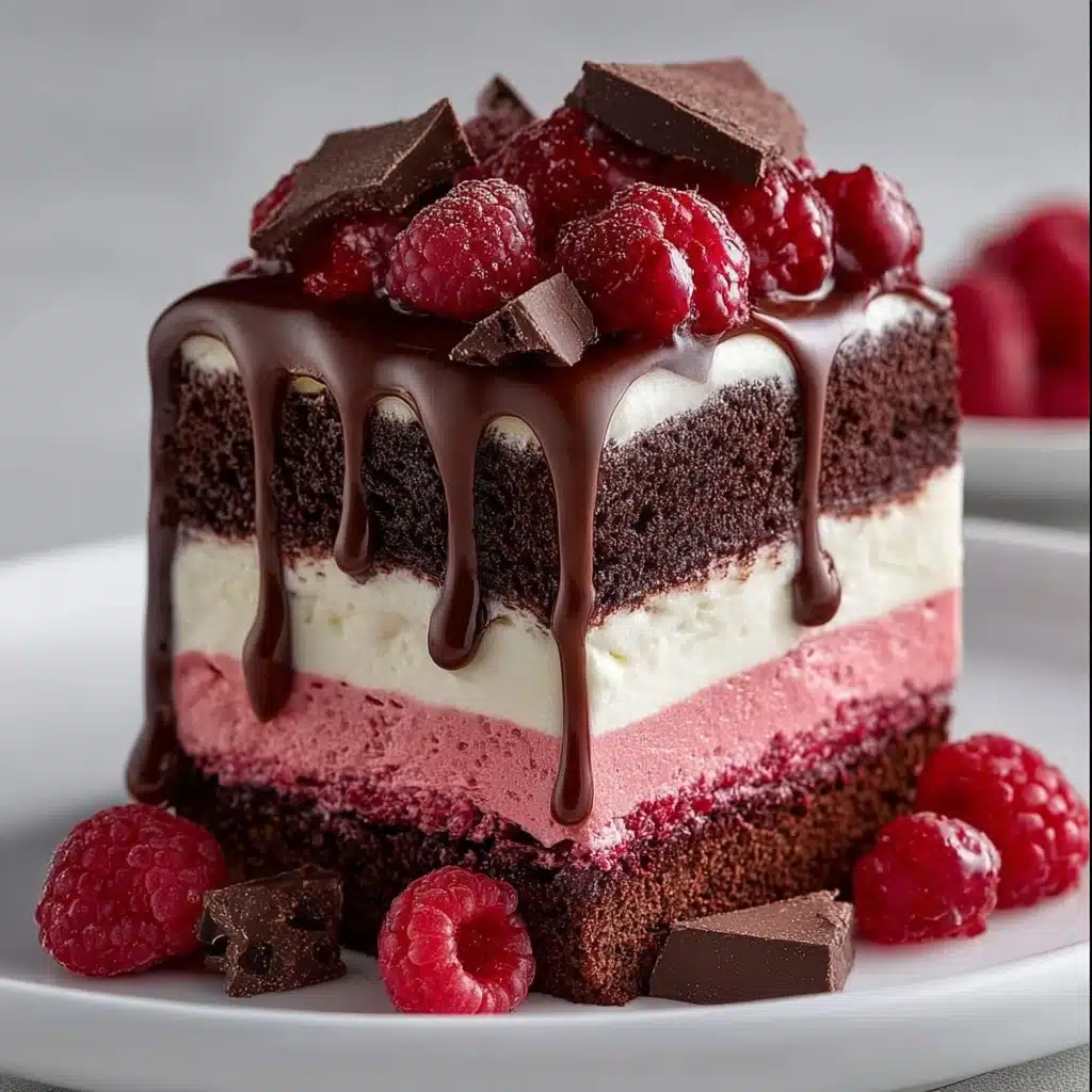 Heavenly Raspberry Chocolate Mousse Cake Recipe