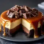 Caramel Brownie Cheesecake Recipe
