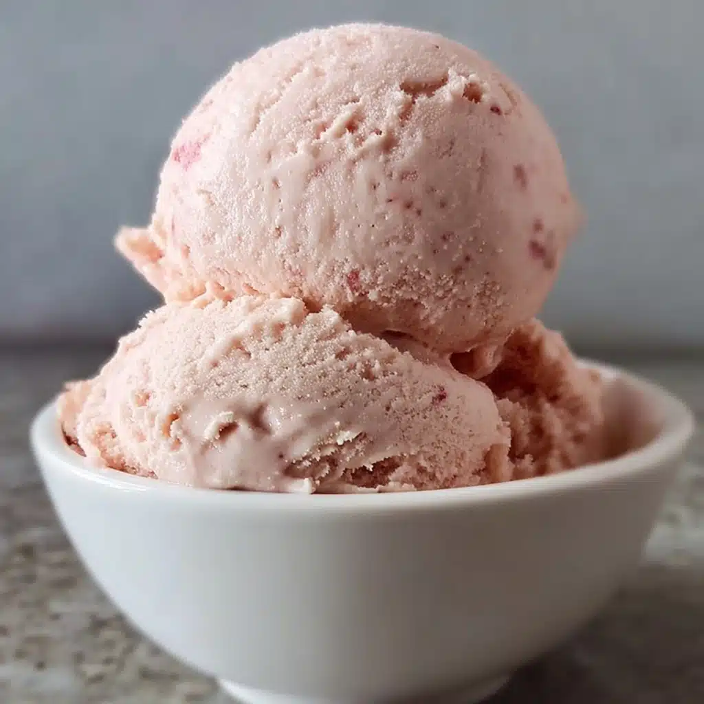 Homemade Apricot Yogurt Ice Cream Recipe - Recipe Image