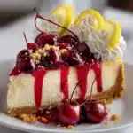 Cherry Lemon Dream Cheesecake Recipe