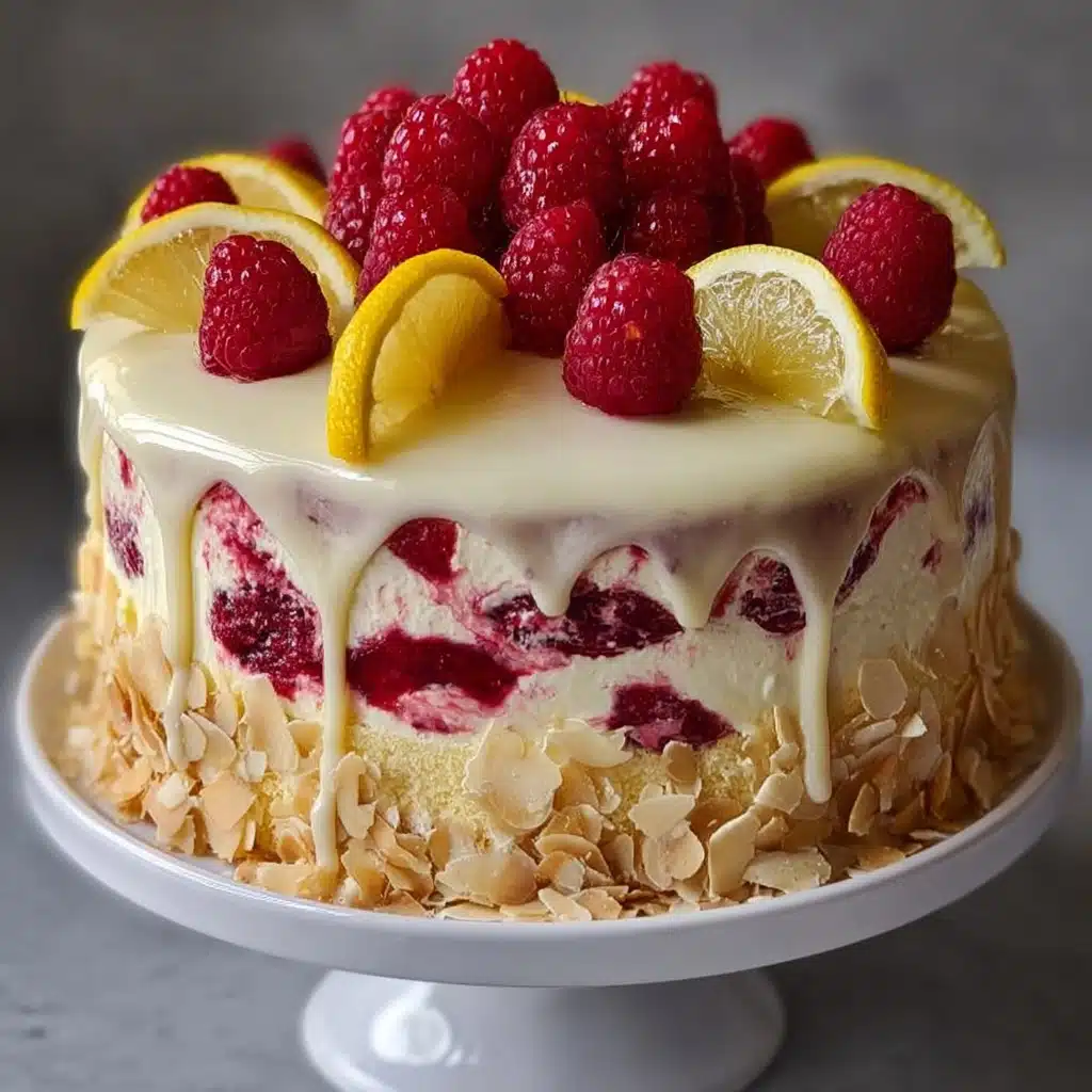 Lemon Raspberry Cake Recipe - Recipe Image