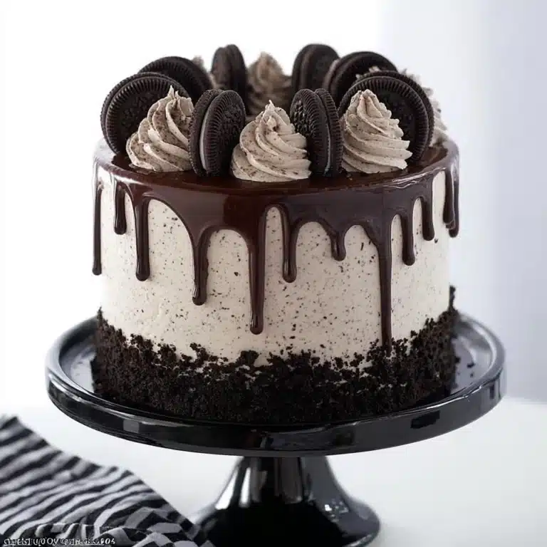 Cookies & Cream Drip Cake Recipe