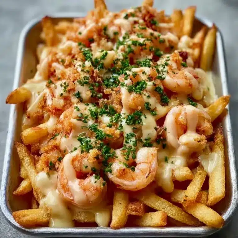 Seafood Loaded Fries Recipe