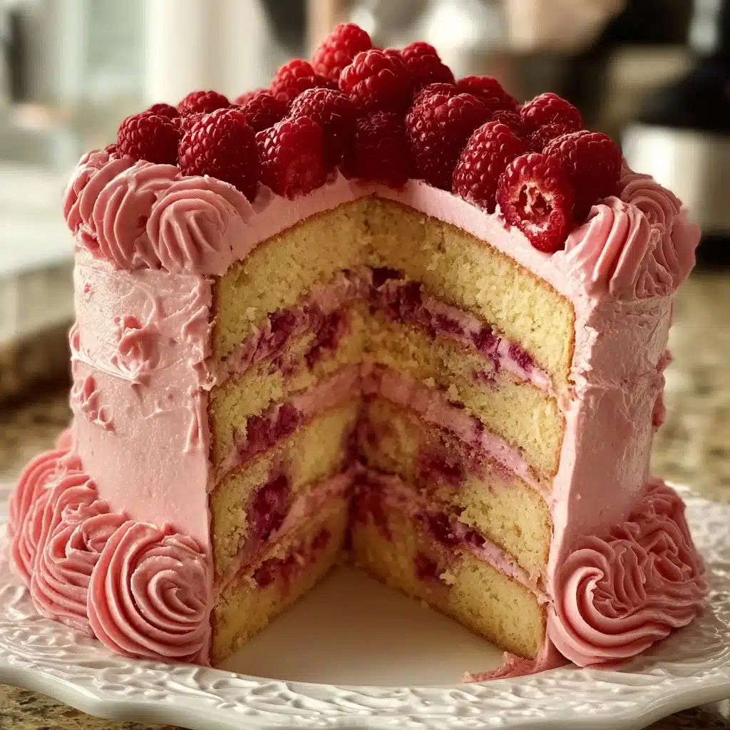 Raspberry Layer Cake Recipe