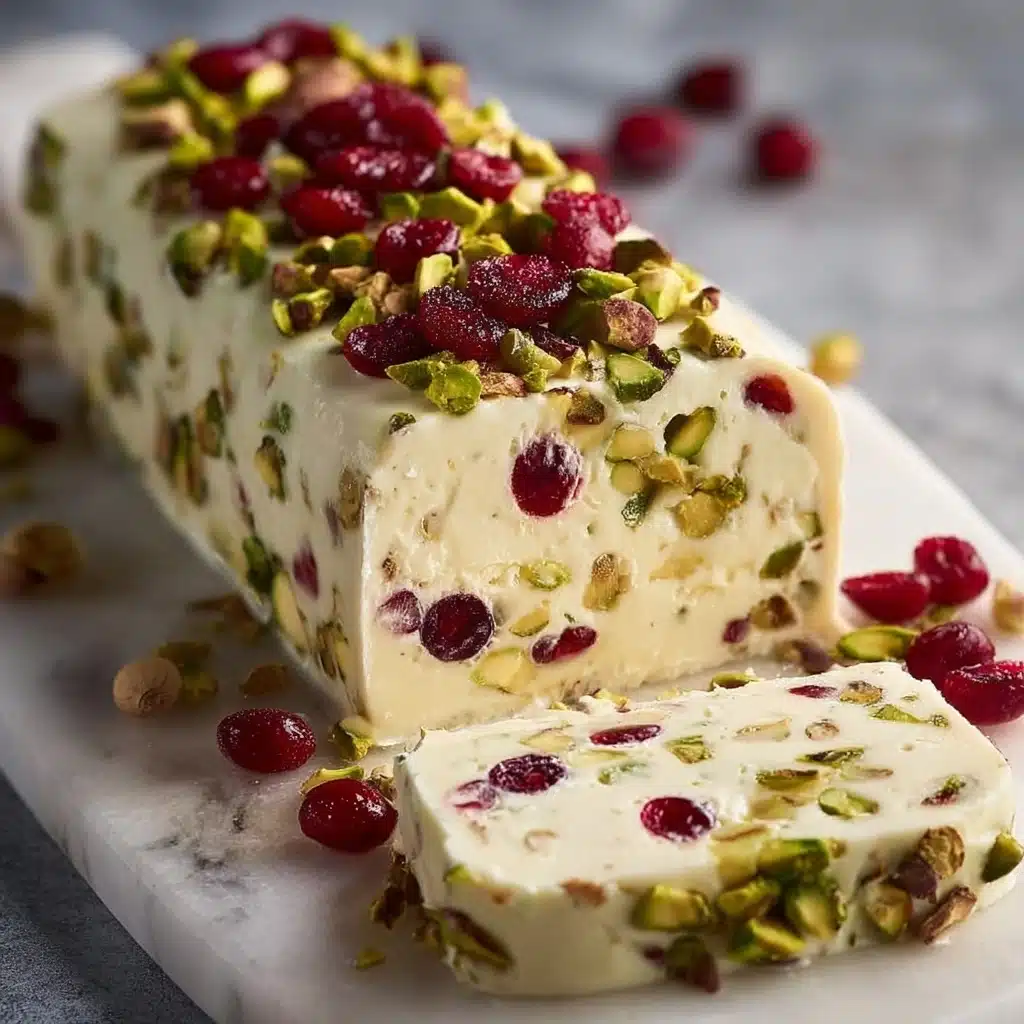 Cranberry Pistachio Cheese Log Recipe - Recipe Image