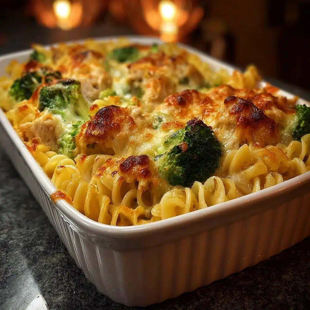 Cheesy Chicken & Broccoli Pasta Bake Recipe