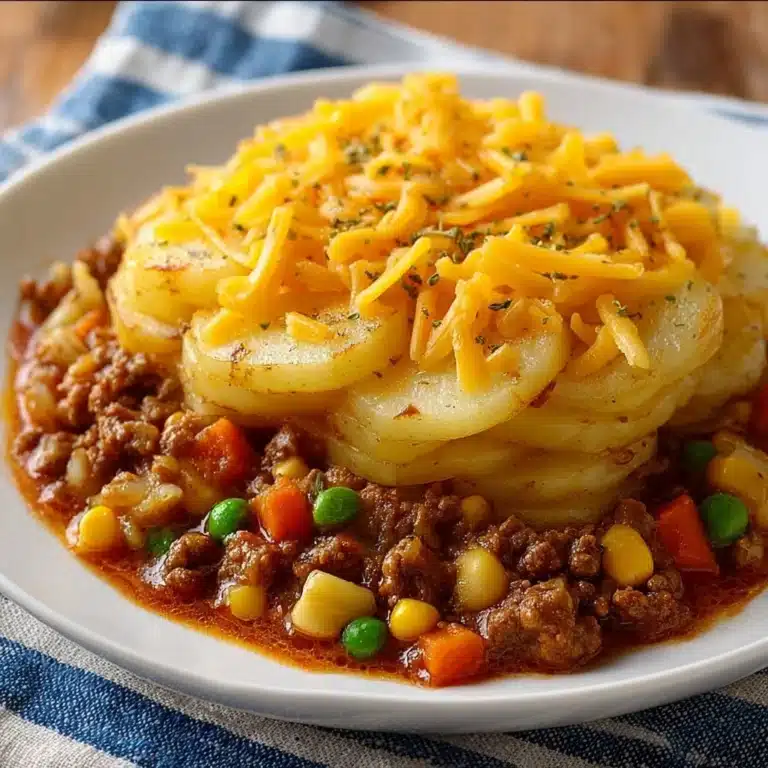 Cowboy Beef & Potato Casserole Recipe