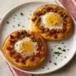English Muffin Breakfast Pizza Recipe
