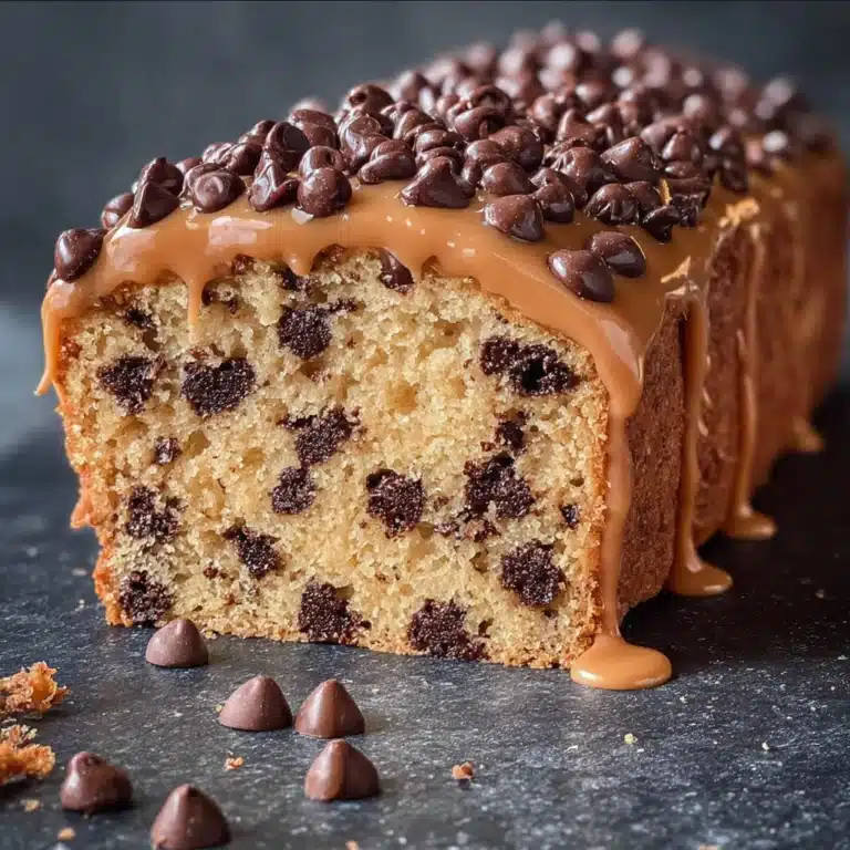 Chocolate Chips Butter Pound Cake Loaf Recipe