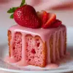 Blush Velvet Strawberry Cake Recipe